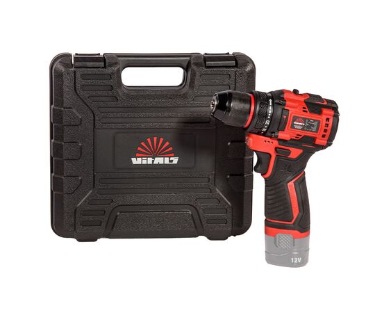 Шуруповерт Vitals Master, AU 1232c BL, 12V, 32Нм, 400·1400об/хв, 1.1кг, (без АКБ та ЗП) (235675), зображення 2