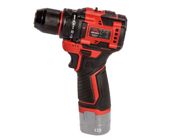 Шуруповерт Vitals Master, AU 1232c BL, 12V, 32Нм, 400·1400об/хв, 1.1кг, (без АКБ та ЗП) (235675), зображення 3