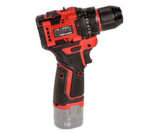 Шуруповерт Vitals Master, AU 1232c BL, 12V, 32Нм, 400·1400об/хв, 1.1кг, (без АКБ та ЗП) (235675), зображення 6