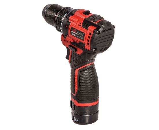 Шуруповерт Vitals Master, AU 1232c BL Kit, 12V, АКБ 1x2Ah, 32Нм, 400·1400об/хв, 1.37кг (235676), зображення 4