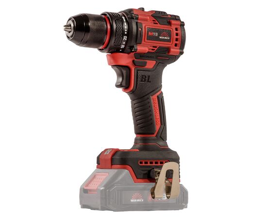 Шуруповерт Vitals Master, AU 1832c BL, 18V, 32Нм, 400·1400об/хв, кейс, 1.6кг, (без АКБ та ЗП) (235329), зображення 2