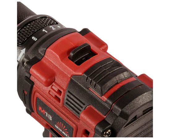 Шуруповерт Vitals Master, AU 1832c BL Kit, 18V, АКБ 1x2Ah, 32Нм, 400·1400об/хв, кейс, 2.2кг (235330), зображення 10