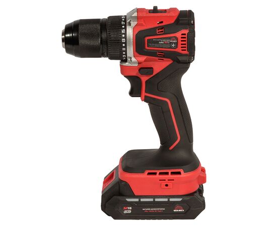Шуруповерт Vitals Master, AU 1835abc BL Kit, 18V, АКБ 2x2Ah, 35Нм, 500·1500об/хв, кейс, 1.43кг (235979), зображення 2