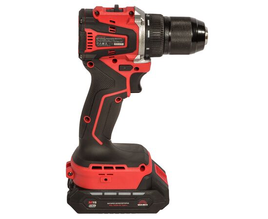 Шуруповерт Vitals Master, AU 1835abc BL Kit, 18V, АКБ 2x2Ah, 35Нм, 500·1500об/хв, кейс, 1.43кг (235979), зображення 5