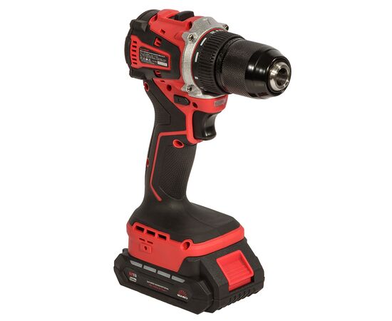 Шуруповерт Vitals Master, AU 1835abc BL Kit, 18V, АКБ 2x2Ah, 35Нм, 500·1500об/хв, кейс, 1.43кг (235979), зображення 6
