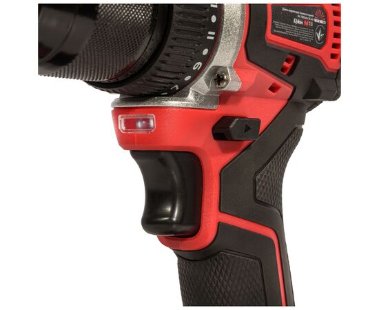 Шуруповерт Vitals Master, AU 1835abc BL Kit, 18V, АКБ 2x2Ah, 35Нм, 500·1500об/хв, кейс, 1.43кг (235979), зображення 8