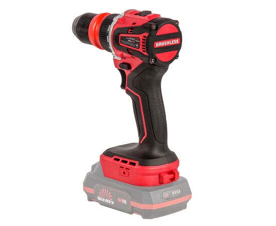 Шуруповерт Vitals Master, AU 1835aq BL, 18V, 35Нм, 500·1500об/хв, кейс, 0.81кг, (без АКБ та ЗП) (235976), зображення 3