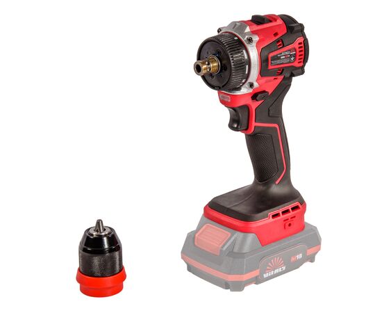 Шуруповерт Vitals Master, AU 1835aq BL, 18V, 35Нм, 500·1500об/хв, кейс, 0.81кг, (без АКБ та ЗП) (235976), зображення 8