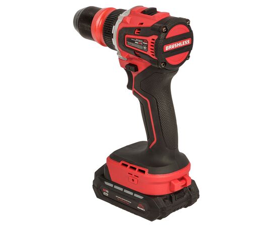 Шуруповерт Vitals Master, AU 1835aq BL Kit, 18V, АКБ 2x2Ah, 35Нм, 500·1500об/хв, кейс, 1.43кг (235977), зображення 3