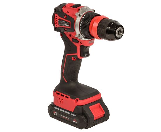 Шуруповерт Vitals Master, AU 1835aq BL Kit, 18V, АКБ 2x2Ah, 35Нм, 500·1500об/хв, кейс, 1.43кг (235977), зображення 6