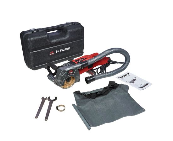 Борозник Vitals Master, Sv 1524BR, 150мм, 2400W, паз 28мм, глибина 8–43мм, 8000об/хв (158694), зображення 8