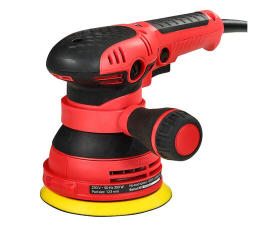 Шліфувальна машина Vitals Master, Os 30125Sv, 300W, 125мм, 4000–12000об/хв, 2кг (145538)