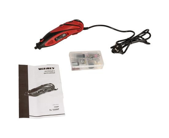 Гравер Vitals Eu 1335KP, 130W, 10000–35000об/хв, 0.6кг (233121), зображення 11