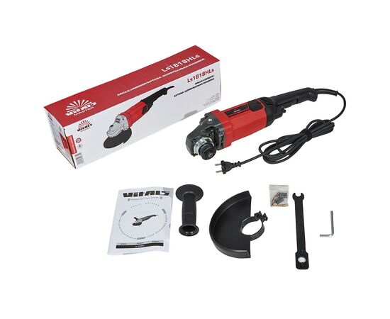 Шліфувальна машина Vitals Master, Ls 1286HLv, 180мм, 1800W, 8500об/хв, 4.6кг (152885), зображення 10
