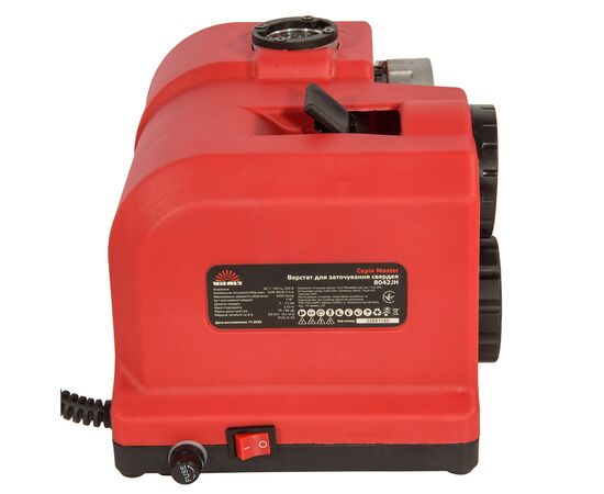 Точильний верстат Vitals Master, для свердл 8042JH, 80W, свердла 3–13мм, 118°, 2.67кг (243917), зображення 6