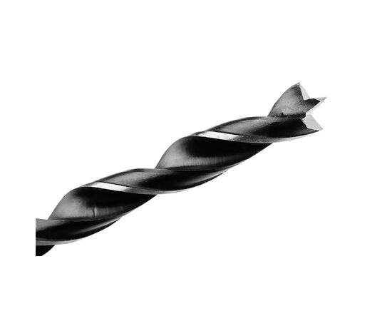 Набор сверл Graphite по дереву, спиральные, 4-6,8,10мм, 5шт (54T574), изображение 4