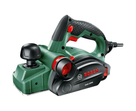 Електрорубанок Bosch PHO 2000, 680W, 80мм, стругання до 2мм, 2.58кг (0.603.2A4.100)