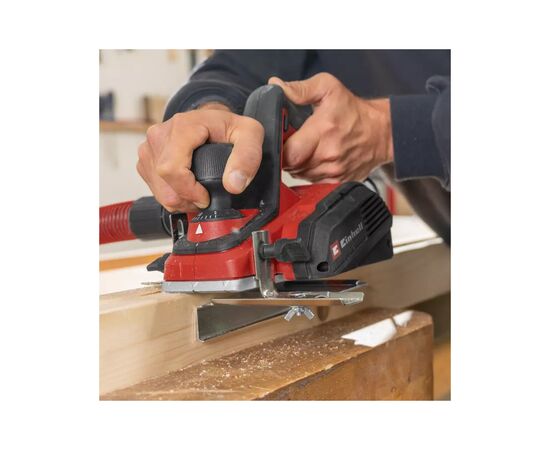 Електрорубанок Einhell TC-PL 800, 800W, 82мм, стругання до 2мм, 17000об/хв, 2.52кг (4345330), зображення 7