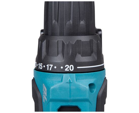 Шуруповерт Makita DDF490WV, 18V, АКБ 1x2Ah, 27·65Нм, 0-500·0-1900об/хв, кейс, 1.4кг (DDF490WV), зображення 5