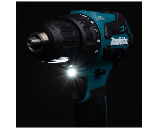 Шуруповерт Makita DDF490WV, 18V, АКБ 1x2Ah, 27·65Нм, 0-500·0-1900об/хв, кейс, 1.4кг (DDF490WV), зображення 7
