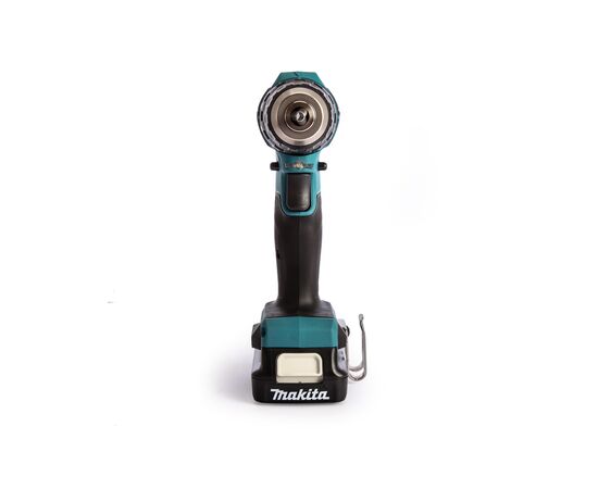 Шуруповерт Makita DF332DWYE, 10.8V, АКБ 2x1.5Ah, 21·35Нм, 0-450·0-1500об/хв, ЗП, кейс, 0.86кг (DF332DWYE), зображення 6