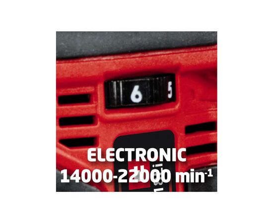 Шліфувальна машина Einhell TE-RS 18 Li Kit, 18V, АКБ 1x2.5Ah, 125мм, 14000–22000об/хв, 1.2кг (4462010K), зображення 8
