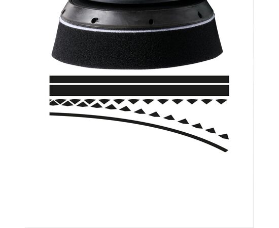 Шліфувальна машина Einhell Professional, CP-EP 18/125 Li BL-Solo, 18V, 125мм, 500–3800об/хв, 2.11кг (без АКБ та ЗП) (2093330), зображення 10
