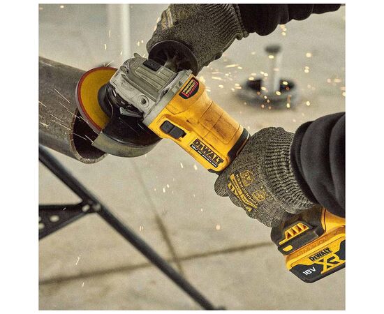 Шліфувальна машина DeWALT XR Li-Ion, 18V, 125мм, 0–9000об/хв, 1.61кг (без АКБ та ЗП) (DCG407N), зображення 6