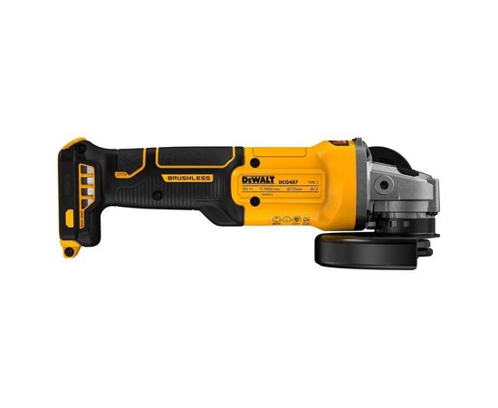 Шліфувальна машина DeWALT XR Li-Ion, 18V, 125мм, 9000об/хв, 1.61кг (без АКБ та ЗП) (DCG407NT), зображення 3