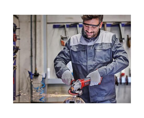 Шліфувальна машина Einhell TE-AG 18/125-2 Li-Solo, 18V, 125мм, 8500об/хв, 1.69кг (без АКБ та ЗП) (4431168), зображення 2