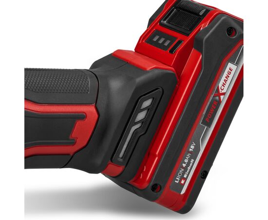 Шліфувальна машина Einhell PXC, TE-AG 18/125-2 Li, 18V, 4Ah, 125мм, 8500об/хв, ЗП, 2.32кг (4431190), зображення 5