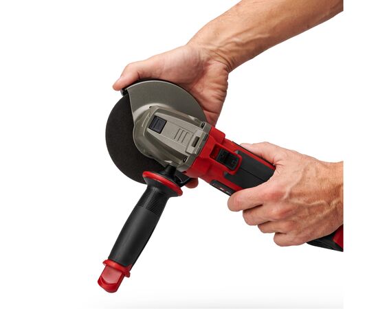 Шліфувальна машина Einhell PXC, TE-AG 18/125-2 Li, 18V, 4Ah, 125мм, 8500об/хв, ЗП, 2.32кг (4431190), зображення 6